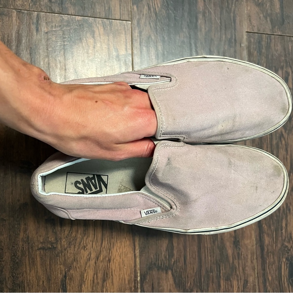 Lilac Vans Classic Slip-On